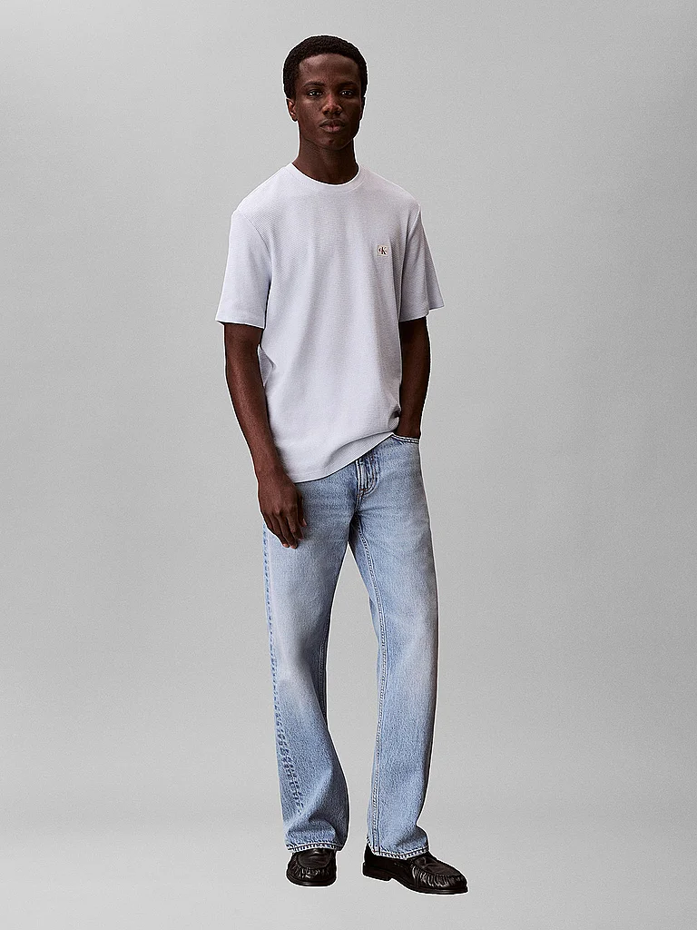 Calvin Klein - T-shirt - Taille S Bleu homme 5